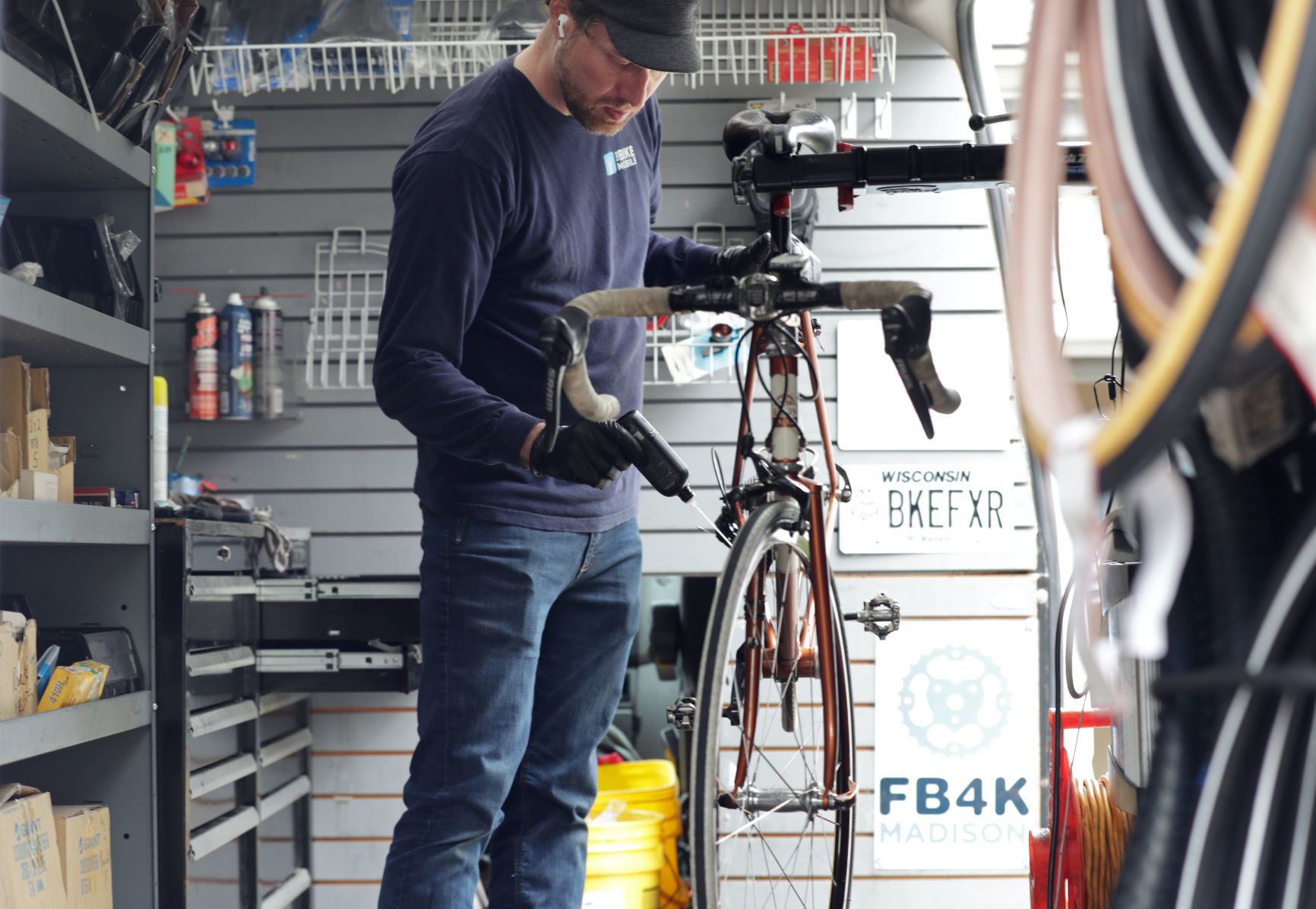 COVID-19 bike repair